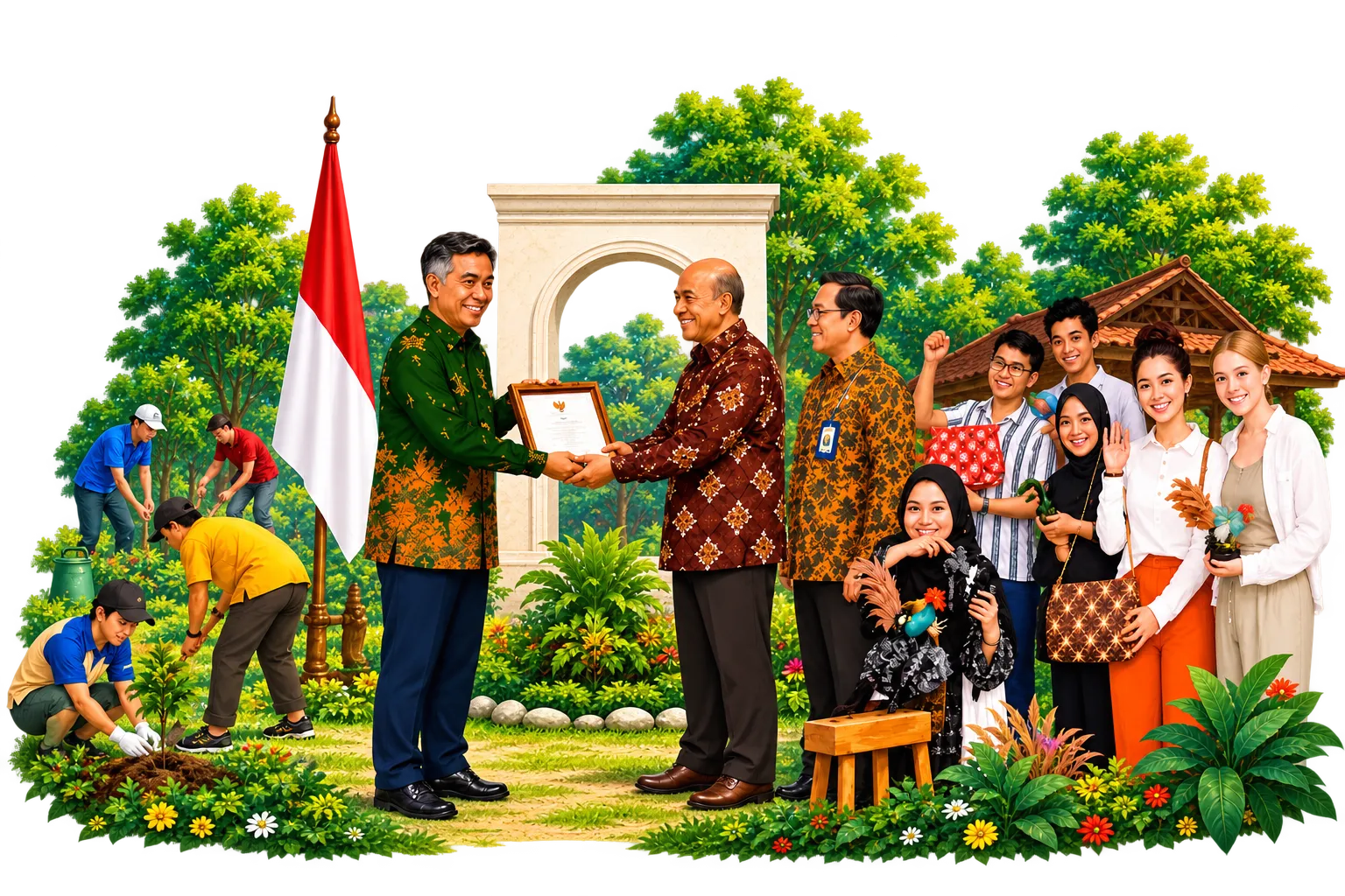 Aksi Nyata Proklim Lestari Bantala Abyudaya Kroco